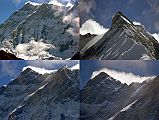 302 First View Of Annapurna North Side And Fang After Thulo Bugin